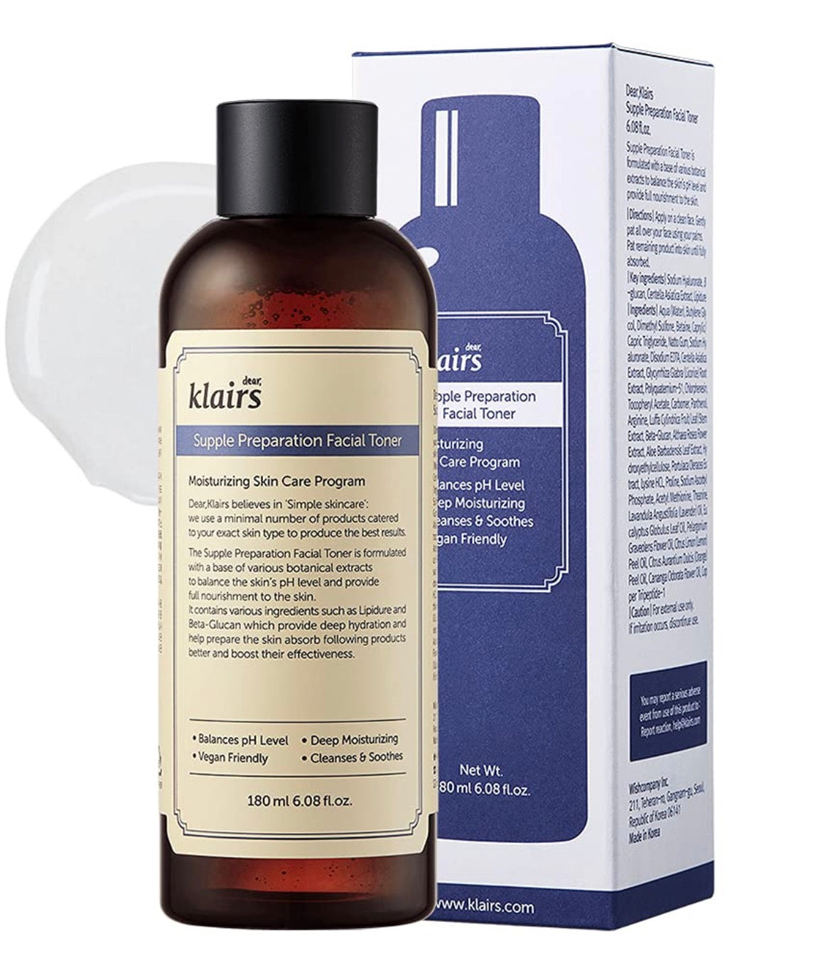 KLAIRS Supple Preparation Facial Toner 180ml