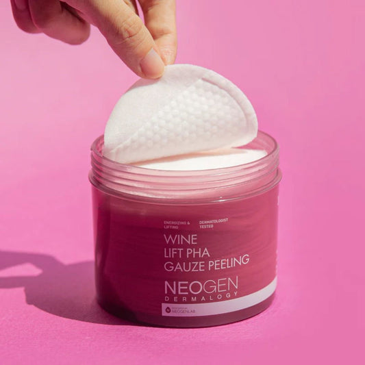 NEOGEN Wine Lift PHA Gauze Peeling Pads (30 PADS)