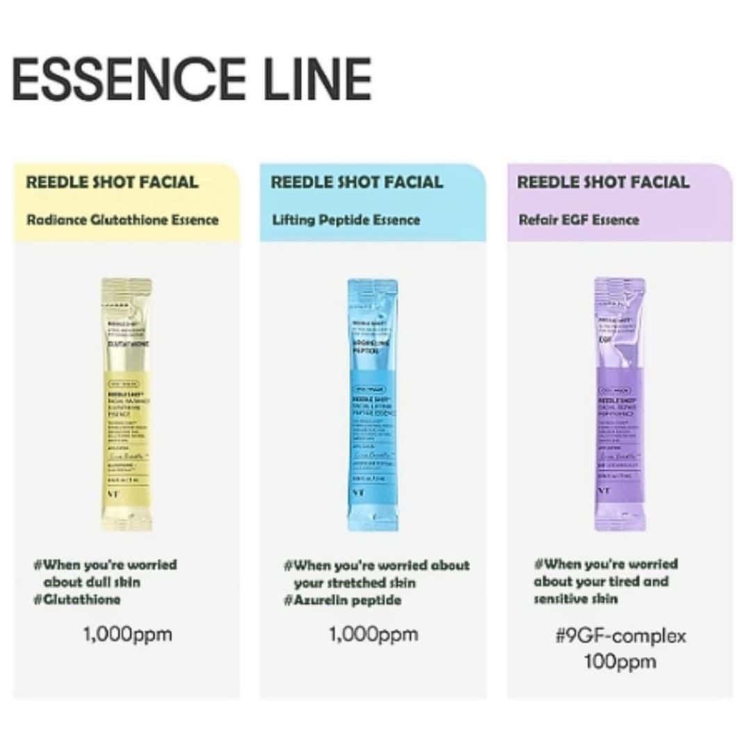 VT Reedle Shot Facial Radiance Glutathione Essence (2ml x 6ea)