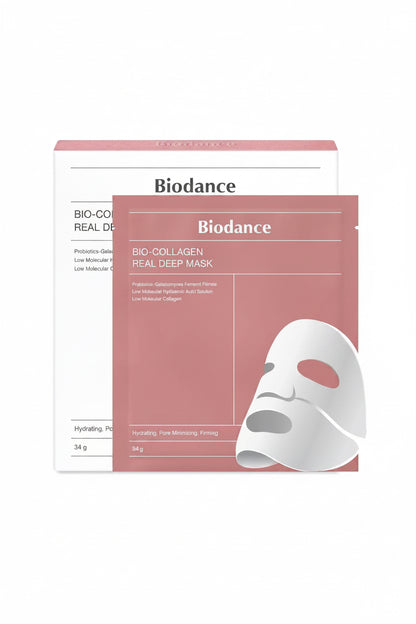 (4 Uds.) Mascarilla Biodance Bio-Colágeno Real Profundo