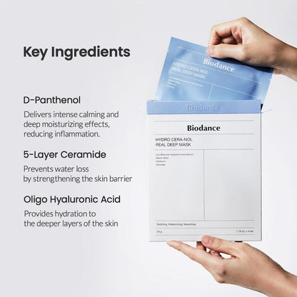 Biodance Hydro Cera-Nol Mascarilla Real Profunda - 1ud