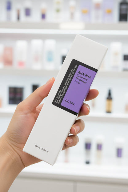 Tónico de tratamiento clarificante con AHA/BHA de COSRX