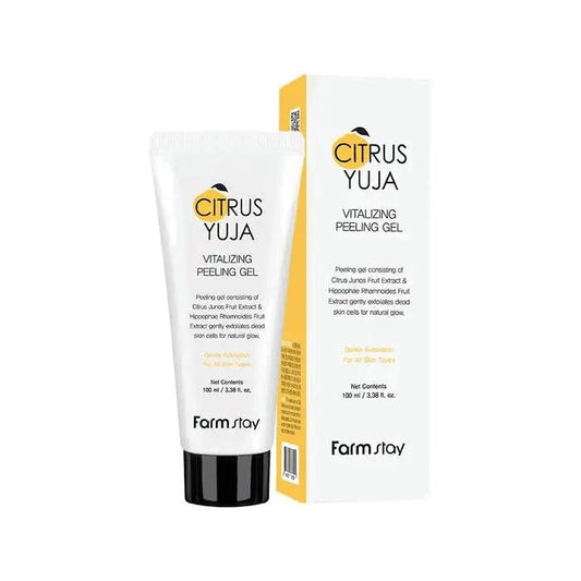 FARMSTAY Gel Peeling Vitalisant Yuja Agrumes