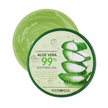 Foodaholic Gel Calmante e Hidratante de Aloe Vera 99% 300ml