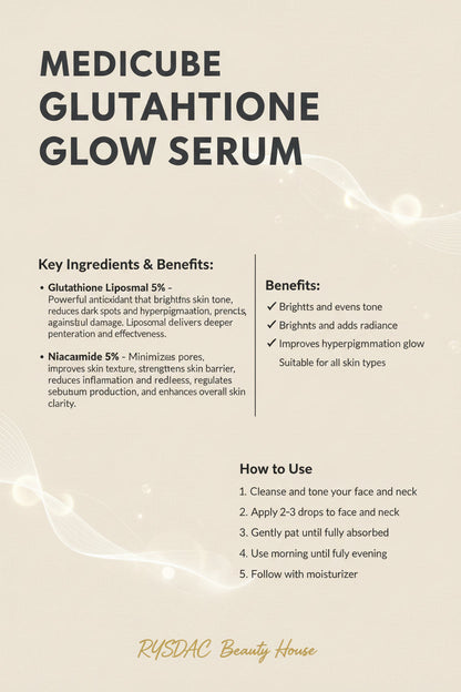 Sérum Iluminador con Glutatión Medicube