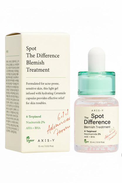 Axis-Y Tratamiento para las imperfecciones Spot The Difference