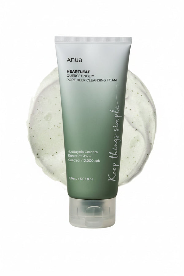 ANUA Heartleaf Quercetinol Deep Cleansing Foam (150ml)