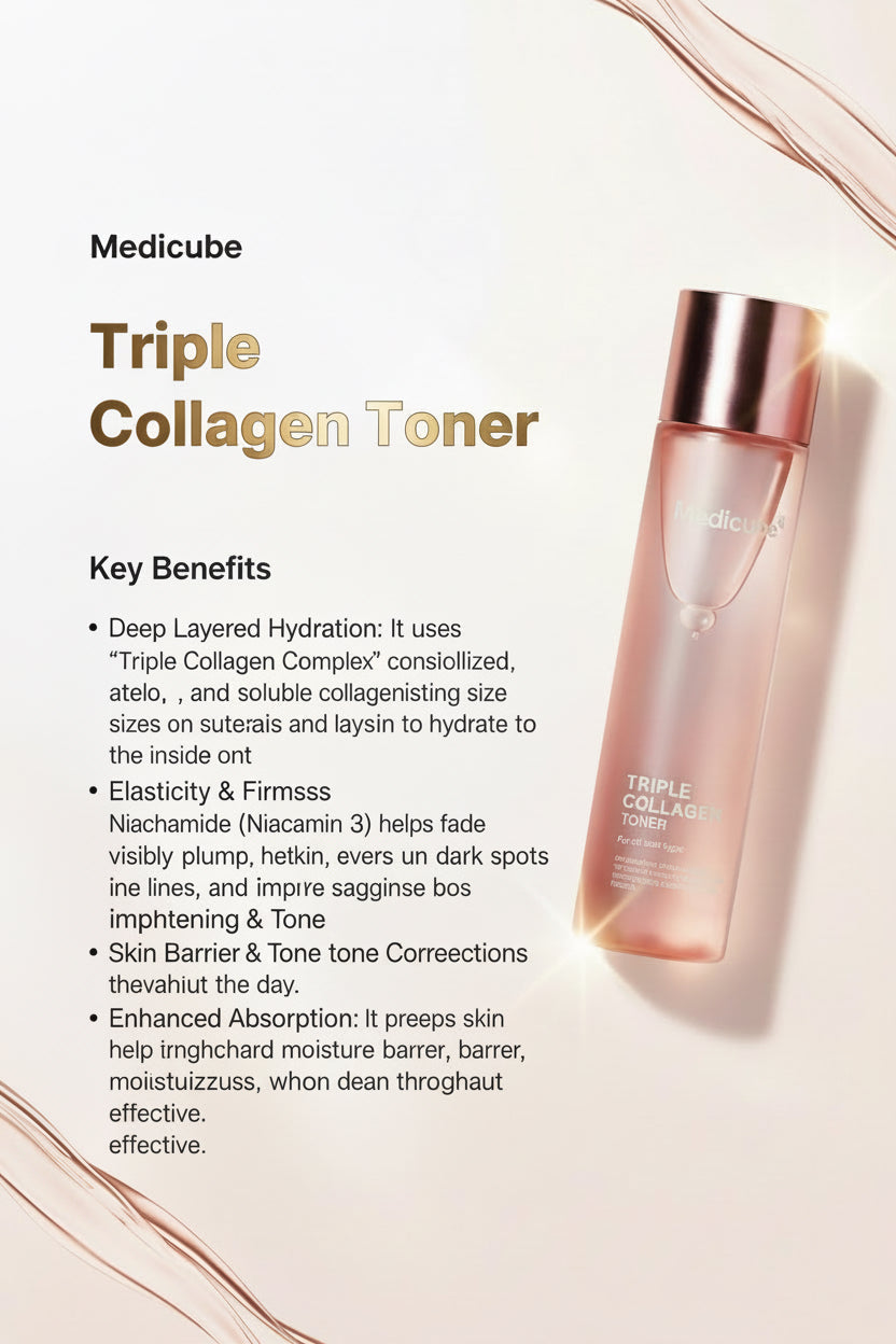 Medicube Triple Collagen Toner 4.0 140ml