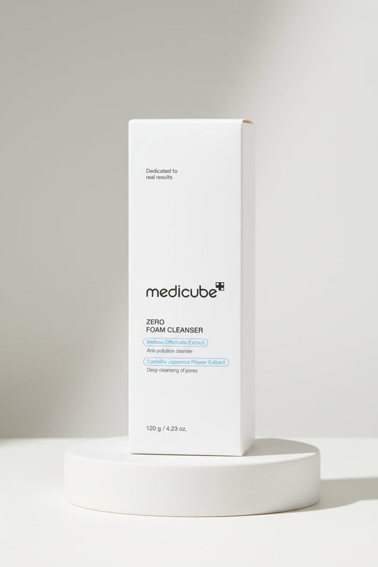 Limpiador facial Medicube Zero Foam Cleanser | Espuma limpiadora diaria suave para el control del exceso de sebo, hidratación, minimización de poros | 120 g