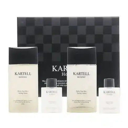 Kartell Set Diario de Tónico y Emulsión para Hombre