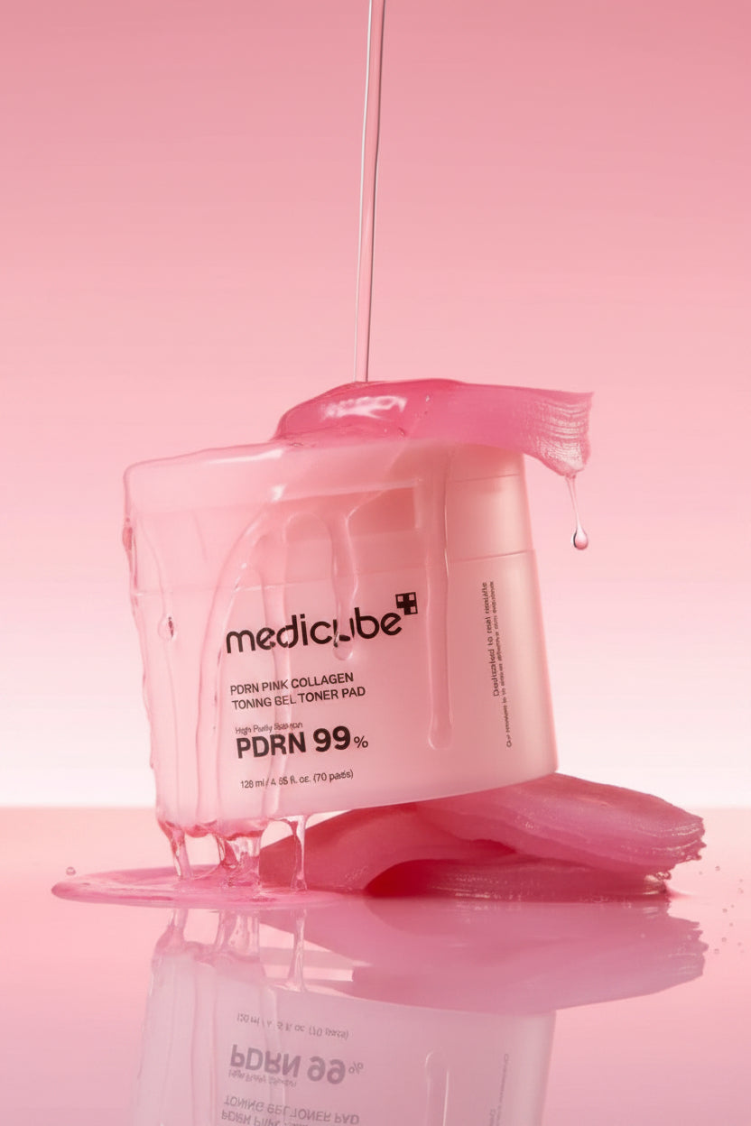 Medicube PDRN Pink Collagen Toning Gel Toner Pad