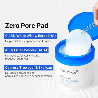 Medicube Zero Pore Pad 2.0 70 discos