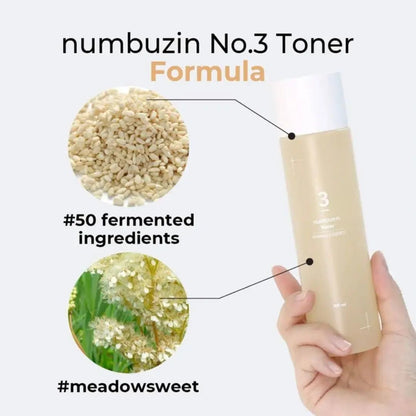 Tónico Esencia Super Iluminador Numbuzin n.º 3