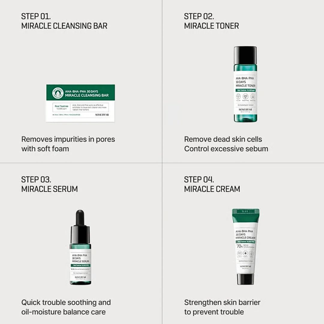 Some By Mi AHA-BHA-PHA 30 Days Miracle Starter Kit