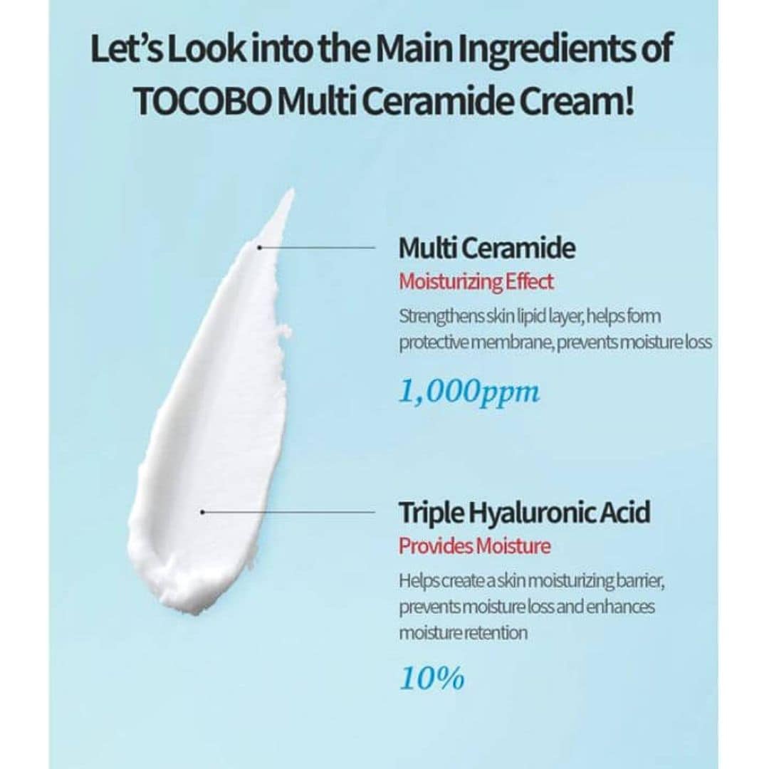 TOCOBO Multi Ceramide Cream Pouch Sample (1ml)