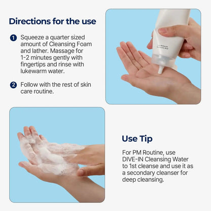 (3 Units) TORRIDEN Dive In Low Molecular Hyaluronic Acid Cleansing