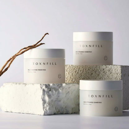 Almohadilla de tóner de ceramida TOXNFILL Aqua