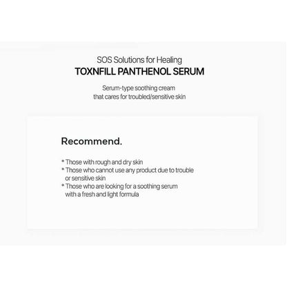 Suero de Pantenol TOXNFILL