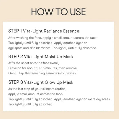 Mascarilla 3 en 1 CICA Vita-Light de VT